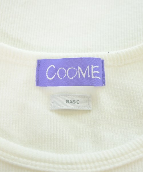 COOME（コーメ）Tシャツ・カットソー 白 サイズ:L レディース/2200609984024