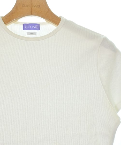 COOME（コーメ）Tシャツ・カットソー 白 サイズ:L レディース/2200609984024