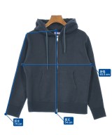 COOME（コーメ）パーカー 紺 サイズ:S レディース/2200661485071