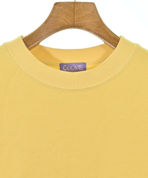 COOME（コーメ）スウェット 黄 サイズ:S レディース/2200661485118
