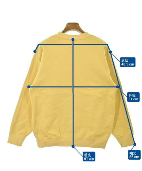 COOME（コーメ）スウェット 黄 サイズ:S レディース/2200661485118