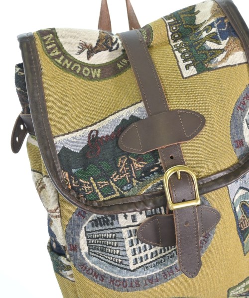 Cross Canvas Company（クロスキャンバスカンパニー）バックパック・リュック 黄 サイズ:- レディース/2200665148323