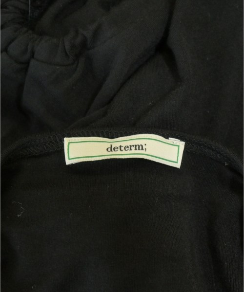 determ;（デターム）ワンピース 黒 サイズ:2(M位) レディース/2200663178056