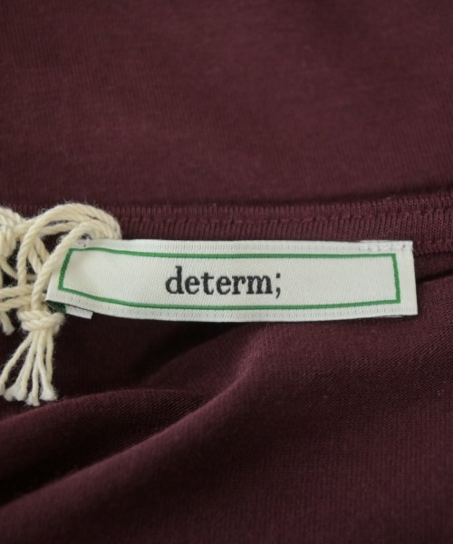 determ;（デターム）Tシャツ・カットソー 赤 サイズ:S レディース/2200655095040