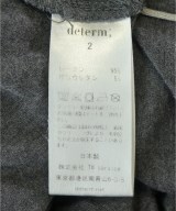 determ;（デターム）Tシャツ・カットソー グレー サイズ:2(M位) レディース/2200716229049