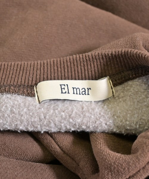 El mar（エルマール）スウェット 茶 サイズ:F レディース/2200695491017
