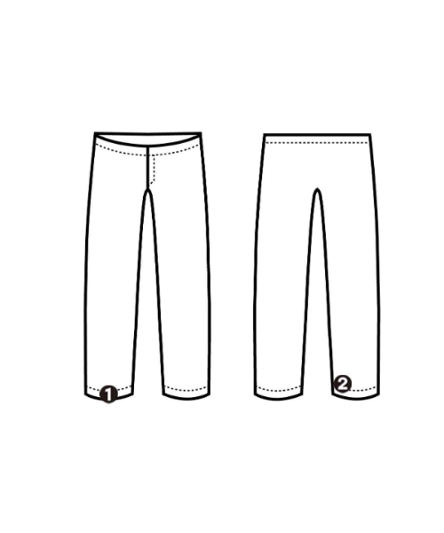 El mar（エルマール）チノパン ベージュ サイズ:ONE レディース/2200655639022