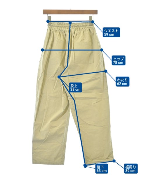 El mar（エルマール）チノパン ベージュ サイズ:ONE レディース/2200655639022