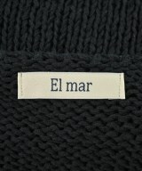 El mar（エルマール）ベスト/ノースリーブ 黒 サイズ:ONE レディース/2200710384133