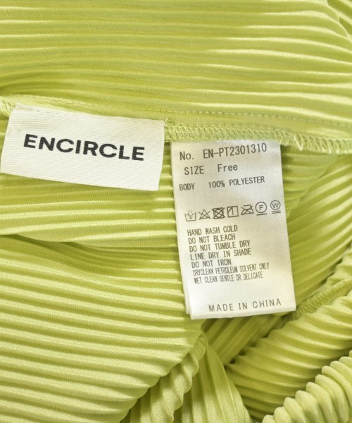 ENCIRCLE（エンサークル）その他 緑 サイズ:F レディース/2200729471039