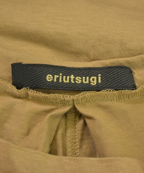 eriutsugi（エリウツギ）Tシャツ・カットソー ベージュ サイズ:1(S位) レディース/2200629089167