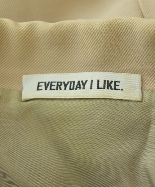 EVERYDAY I LIKE（エブリデイアイライク）カジュアルジャケット ベージュ サイズ:36(S位) レディース/2200620034012