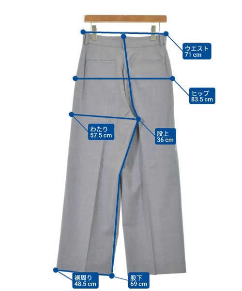 EVERYDAY I LIKE（エブリデイアイライク）スラックス グレー サイズ:38(M位) レディース/2200621768039