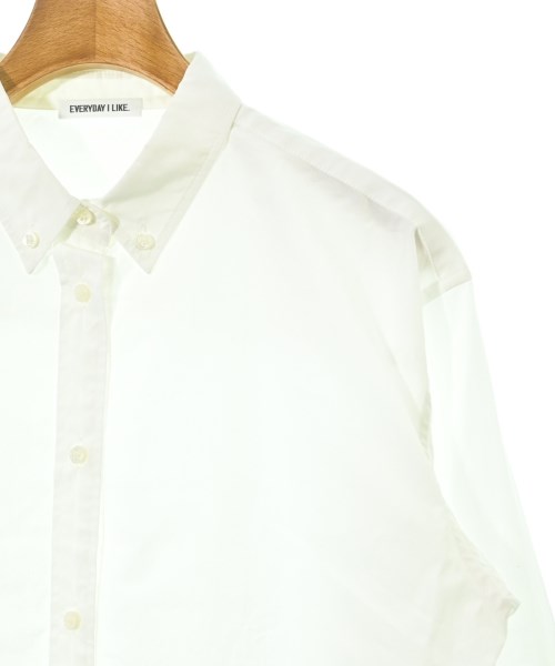 EVERYDAY I LIKE（エブリデイアイライク）カジュアルシャツ 白 サイズ:F レディース/2200621768121