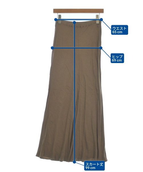 EVERYDAY I LIKE（エブリデイアイライク）ロング・マキシ丈スカート ベージュ サイズ:-(M位) レディース/2200633499228