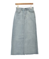 EVERYDAY I LIKE（エブリデイアイライク）ロング・マキシ丈スカート 青 サイズ:36(S位) レディース/2200633941017