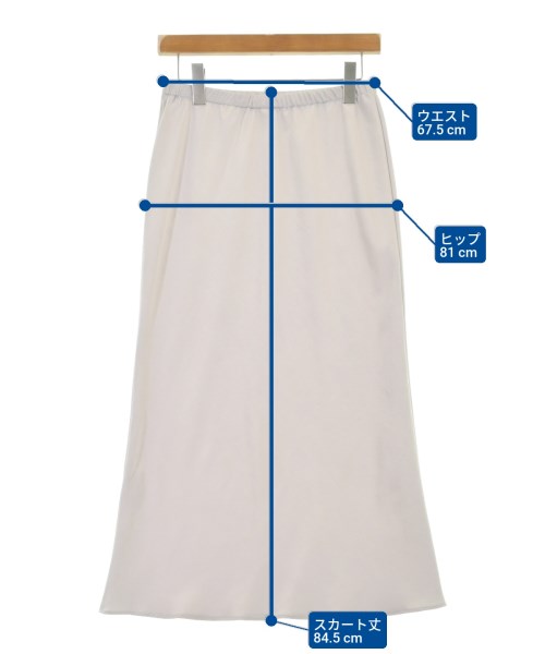 EVERYDAY I LIKE（エブリデイアイライク）ロング・マキシ丈スカート ベージュ サイズ:-(M位) レディース/2200630476093