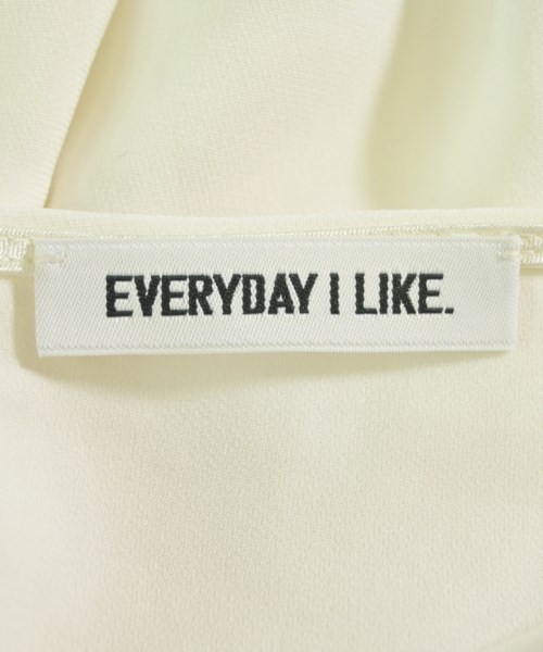 EVERYDAY I LIKE（エブリデイアイライク）Tシャツ・カットソー 白 サイズ:F レディース/2200619042073