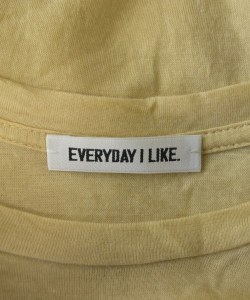 EVERYDAY I LIKE（エブリデイアイライク）Tシャツ・カットソー ベージュ サイズ:F レディース/2200639458069