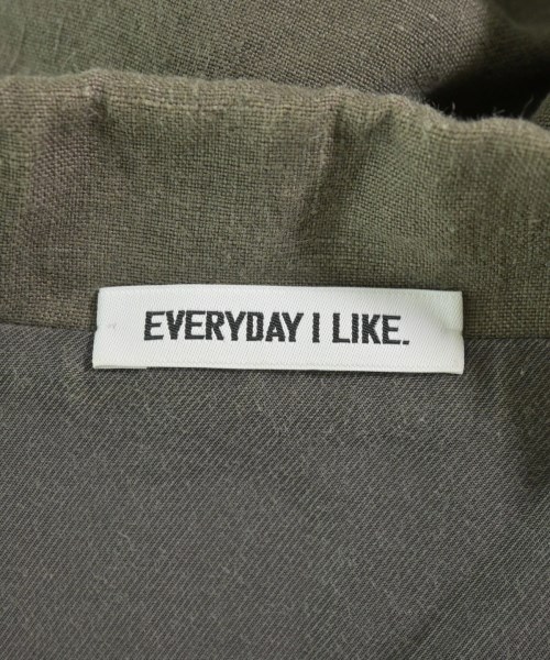 EVERYDAY I LIKE（エブリデイアイライク）カジュアルジャケット カーキ サイズ:36(S位) レディース/2200635158017