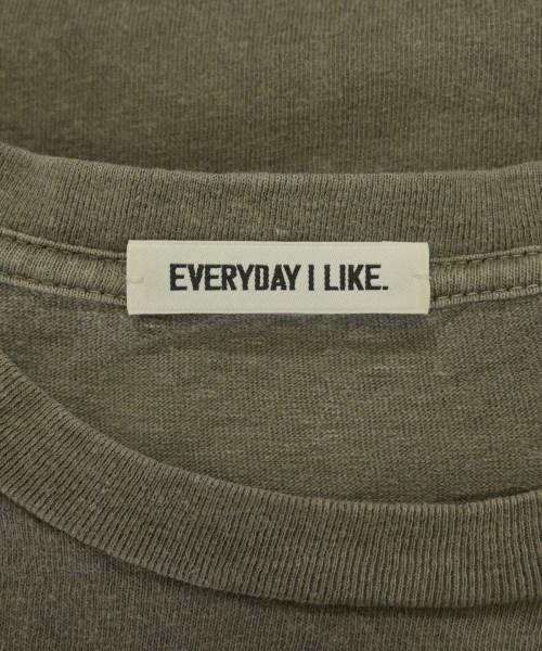 EVERYDAY I LIKE（エブリデイアイライク）Tシャツ・カットソー 茶 サイズ:F レディース/2200639740089