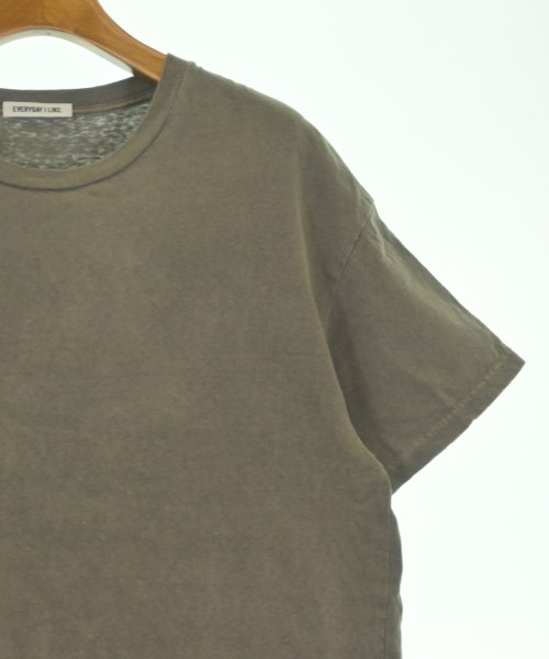 EVERYDAY I LIKE（エブリデイアイライク）Tシャツ・カットソー 茶 サイズ:F レディース/2200639740089