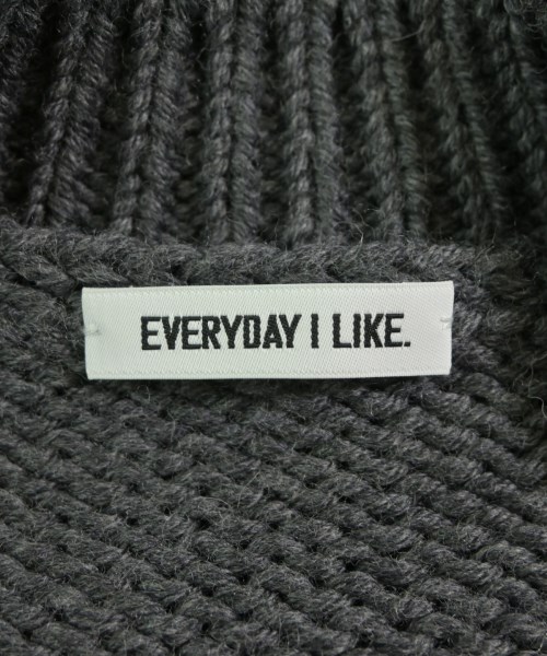 EVERYDAY I LIKE（エブリデイアイライク）ニット・セーター グレー サイズ:F レディース/2200620271172