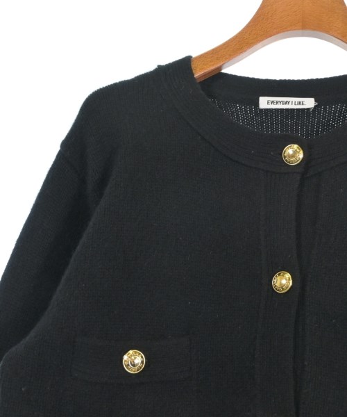 EVERYDAY I LIKE（エブリデイアイライク）カーディガン 黒 サイズ:F レディース/2200639441078