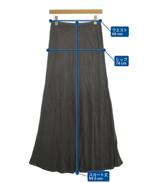 EVERYDAY I LIKE（エブリデイアイライク）ロング・マキシ丈スカート 茶 サイズ:-(M位) レディース/2200629735149