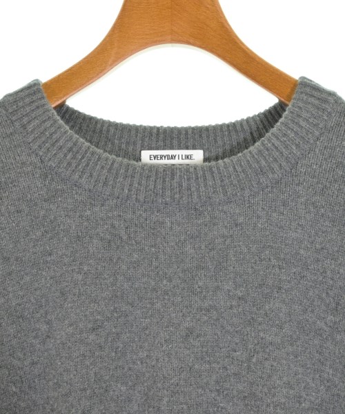 EVERYDAY I LIKE（エブリデイアイライク）ニット・セーター グレー サイズ:F レディース/2200630517086