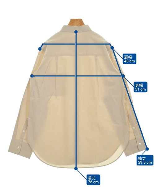 EVERYDAY I LIKE（エブリデイアイライク）カジュアルシャツ ベージュ サイズ:F レディース/2200643372016