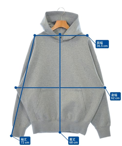 EVERYDAY I LIKE（エブリデイアイライク）パーカー グレー サイズ:F レディース/2200644391030