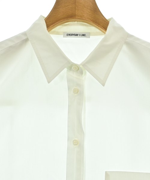 EVERYDAY I LIKE（エブリデイアイライク）カジュアルシャツ 白 サイズ:F レディース/2200621504149