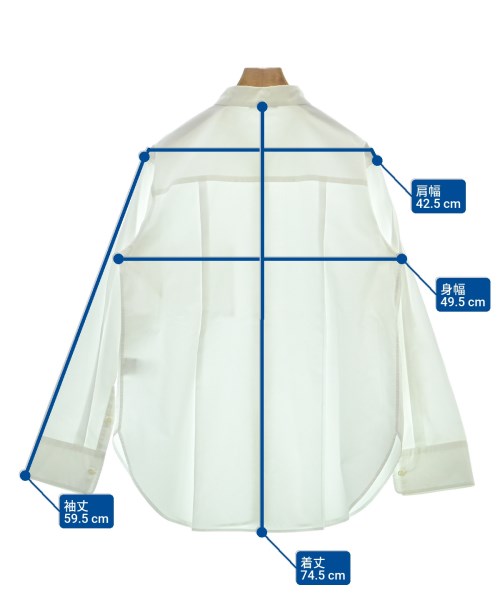 EVERYDAY I LIKE（エブリデイアイライク）カジュアルシャツ 白 サイズ:F レディース/2200621504149