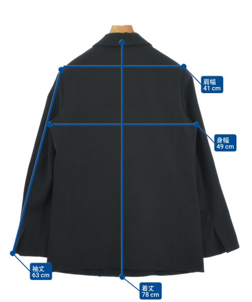 EVERYDAY I LIKE（エブリデイアイライク）カジュアルジャケット 黒 サイズ:36(S位) レディース/2200622483030