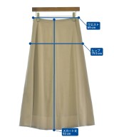 EVERYDAY I LIKE（エブリデイアイライク）ロング・マキシ丈スカート ベージュ サイズ:34(XS位) レディース/2200615567112