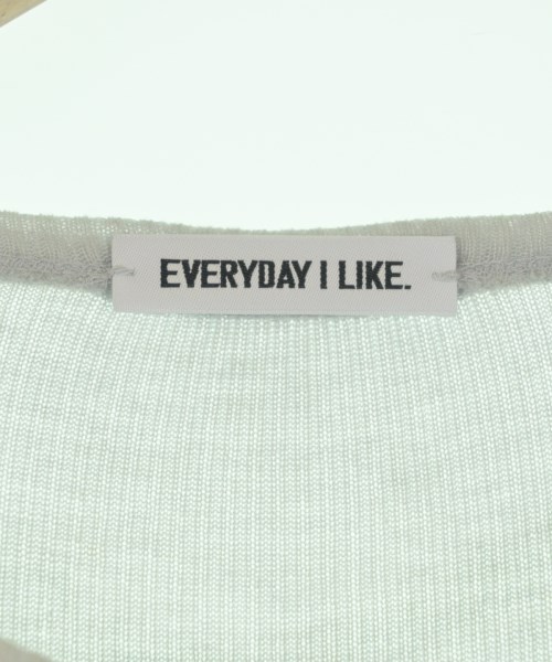 EVERYDAY I LIKE（エブリデイアイライク）Tシャツ・カットソー 青 サイズ:-(XS位) レディース/2200616385227
