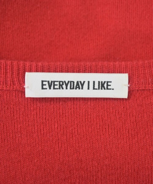 EVERYDAY I LIKE（エブリデイアイライク）カーディガン 赤 サイズ:F レディース/2200631344025