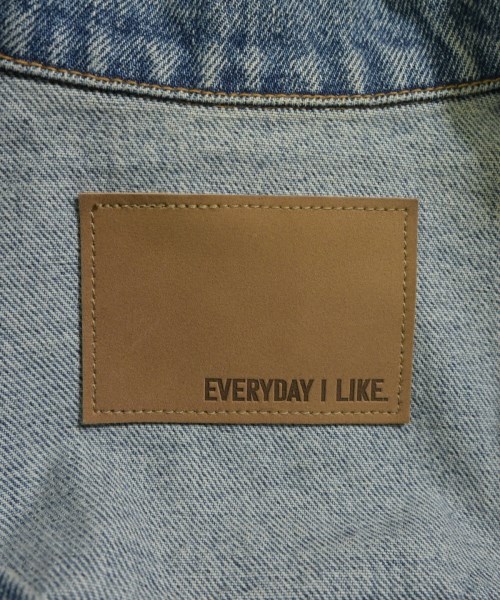 EVERYDAY I LIKE（エブリデイアイライク）デニムジャケット 青 サイズ:F レディース/2200630448052