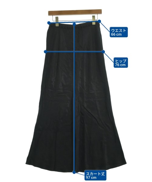 EVERYDAY I LIKE（エブリデイアイライク）ロング・マキシ丈スカート 黒 サイズ:-(M位) レディース/2200632026043