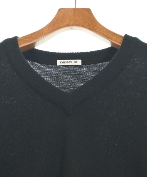 EVERYDAY I LIKE（エブリデイアイライク）ニット・セーター 黒 サイズ:F レディース/2200632026234