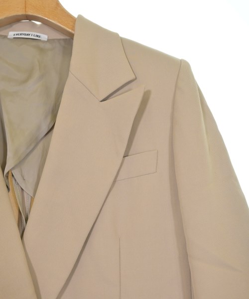 EVERYDAY I LIKE（エブリデイアイライク）ジャケット ベージュ サイズ:36(S位) レディース/2200632123018