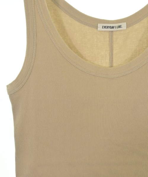 EVERYDAY I LIKE（エブリデイアイライク）タンクトップ ベージュ サイズ:-(M位) レディース/2200632123063