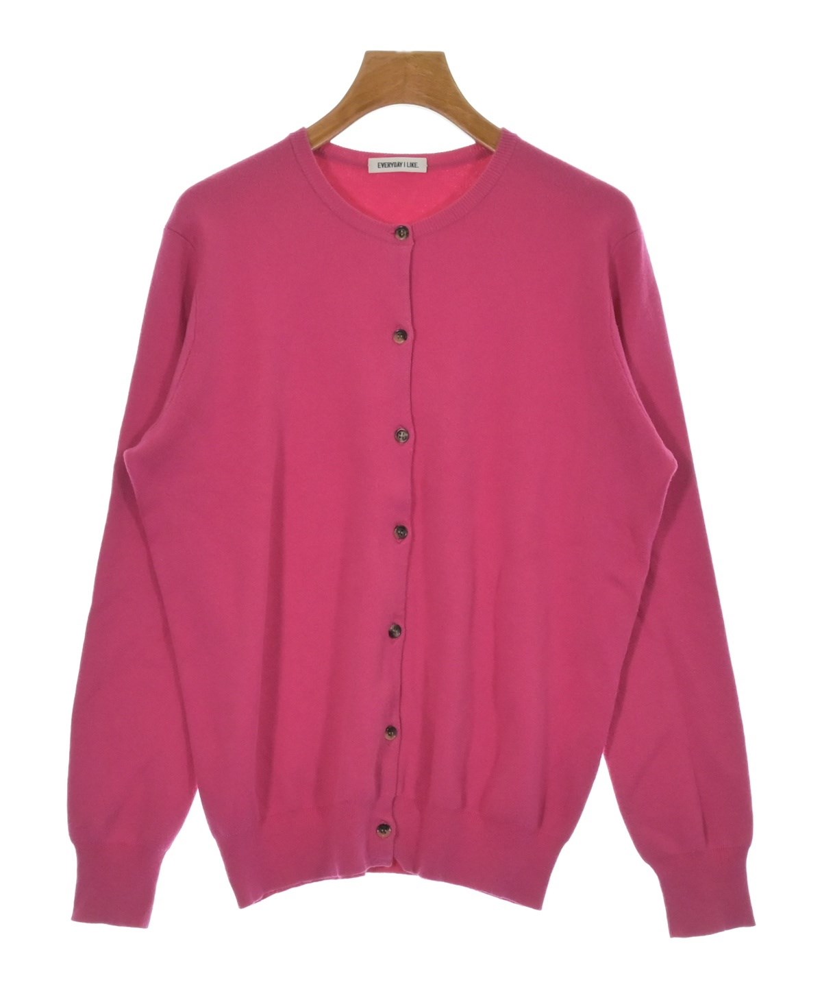 EVERYDAY I LIKE（エブリデイアイライク）カーディガン ピンク サイズ