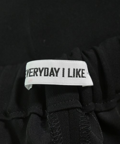 EVERYDAY I LIKE（エブリデイアイライク）スラックス 黒 サイズ:36(S位) レディース/2200630643136