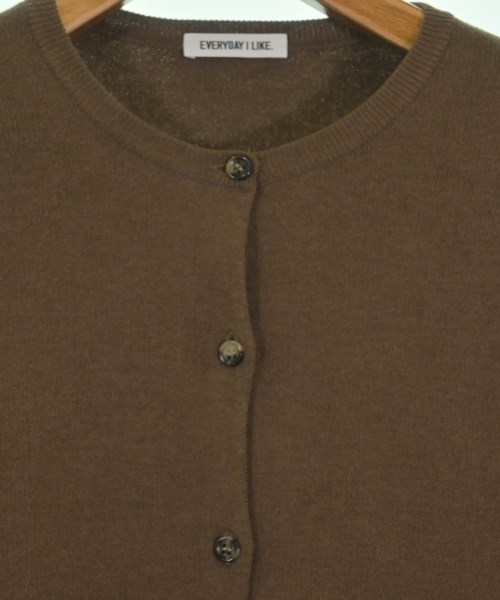 EVERYDAY I LIKE（エブリデイアイライク）カーディガン 茶 サイズ:F レディース/2200633490041