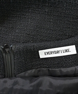 EVERYDAY I LIKE（エブリデイアイライク）ロング・マキシ丈スカート 黒 サイズ:36(S位) レディース/2200612662223