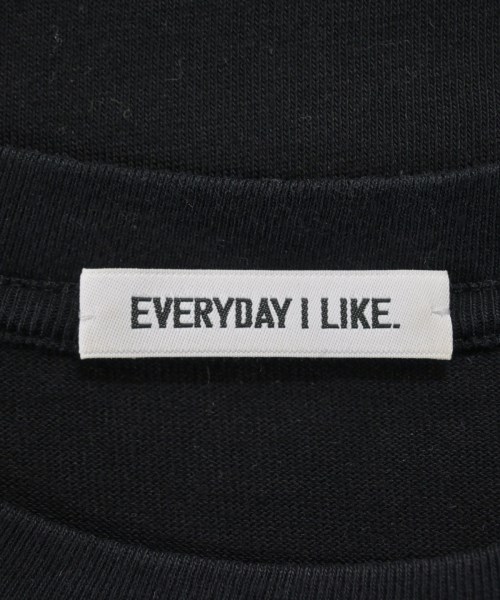 EVERYDAY I LIKE（エブリデイアイライク）Tシャツ・カットソー 黒 サイズ:-(M位) レディース/2200613831109