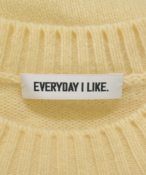 EVERYDAY I LIKE（エブリデイアイライク）ニット・セーター 黄 サイズ:F レディース/2200611555113