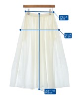 EVERYDAY I LIKE（エブリデイアイライク）ロング・マキシ丈スカート 白 サイズ:-(S位) レディース/2200617497226